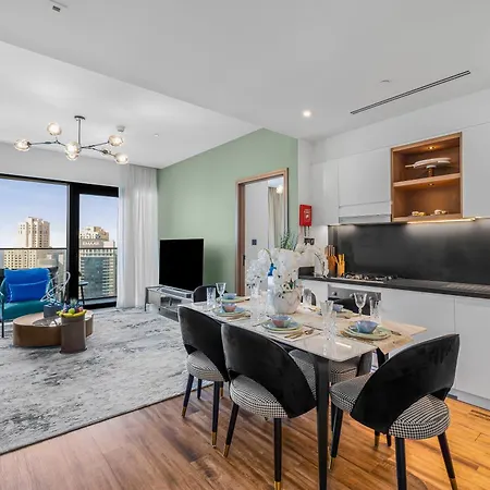 Eden'S Homes & Villas - Vida Dubai Marina Residences المظهر الخارجي الصورة